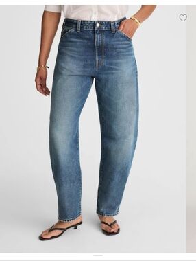 Madewell Curvy Balloon Jeans, 29